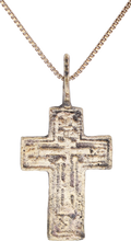FINE EASTERN EUROPEAN CROSS NECKLACE - Picardi Jewelry