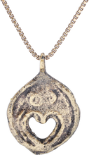VIKING LUNAR PENDANT NECKLACE, 10TH-11TH CENTURY - Picardi Jewelry