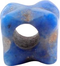 VIKING LAPIS LAZULI BEAD, 850-1000 AD - Picardi Jewelry