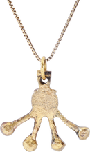 ROMAN WHEEL OF FORTUNE AMULET NECKLACE, 3RD-5TH CENTURY AD - Picardi Jewelry