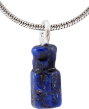 VIKING LAPIS LAZULI AMULET C.800-1050 AD - Picardi Jewelry