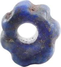 VIKING LAPIS LAZULI BEAD, 850-1000 AD - Picardi Jewelry