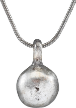 ANCIENT ROMAN WOMAN'S PENDANT NECKLACE 1ST-3RD CENTURY - Picardi Jewelry