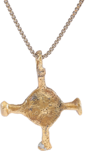 EUROPEAN CONVERT’S CROSS NECKLACE, 9th-10th CENTURY - Picardi Jewelry
