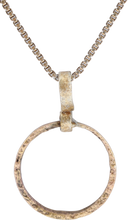 VIKING BEARD RING NECKLACE, 9TH-11TH CENTURY - Picardi Jewelry