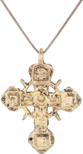 EASTERN EUROPEAN CROSS NECKLACE, 17TH-18TH CENTURY - Picardi Jewelry