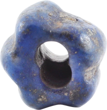 VIKING LAPIS LAZULI BEAD, 850-1000 AD - Picardi Jewelry
