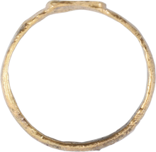 MEDIEVAL EUROPEAN RING, 800-1000AD, SIZE 8 ½ - Picardi Jewelry