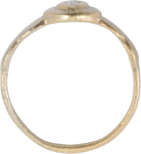 LATE MEDIEVAL WOMAN'S FASHION RING, SIZE 9 ¾ - Picardi Jewelry