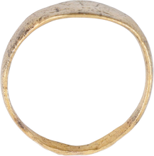 VIKING WARRIOR’S SHIELD RING, 10TH-11TH CENTURY, SIZE 8 1/4 - Picardi Jewelry