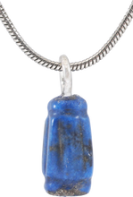 VIKING LAPIS LAZULI BEAD NECKLACE C.800-1050 AD - Picardi Jewelry