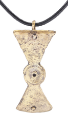 ROMAN LEGIONARY’S SWORD BELT MOUNT NECKLACE MID 4TH CENTURY AD - Picardi Jewelry