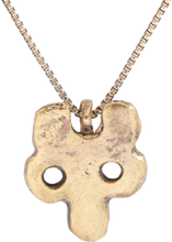 MEDIEVAL LADY’S PENDANT NECKLACE C.1300-1500AD - Picardi Jewelry