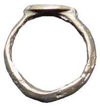 BYZANTINE CHILD'S RING C.500 AD SIZE 3 1/4 - Picardi Jewelry