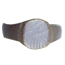 BYZANTINE CHILD'S RING C.600-900 AD SIZE 4 1/4 - Picardi Jewelry