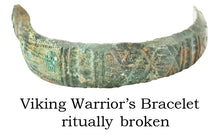 VIKING WARRIOR’S BRACELET PENDANT NECKLACE, 10th-11th CENTURY AD - Picardi Jewelry