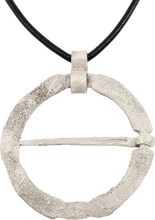 RARE VIKING PROTECTIVE BROOCH NECKLACE 10th CENTURY - Picardi Jewelry