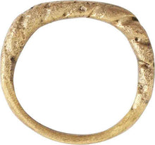 VIKING ROPED OR TWIST WEDDING RING C.866-1067 AD, SIZE 9. - Picardi Jewelry