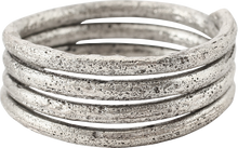 ANCIENT VIKING COIL RING, C.850-1050 AD, SIZE 10 3/4 - Picardi Jewelry