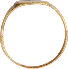 FINE ROMAN WOMAN'S RING, C.100-400 AD, SIZE 8 1/2 - Picardi Jewelry