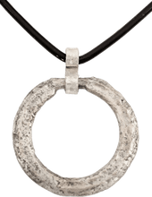 VIKING PROTECTIVE ARMOR BROOCH NECKLACE, 10th-11th CENTURY AD - Picardi Jewelry