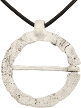 VIKING PROTECTIVE BROOCH NECKLACE, 10th CENTURY AD - Picardi Jewelry