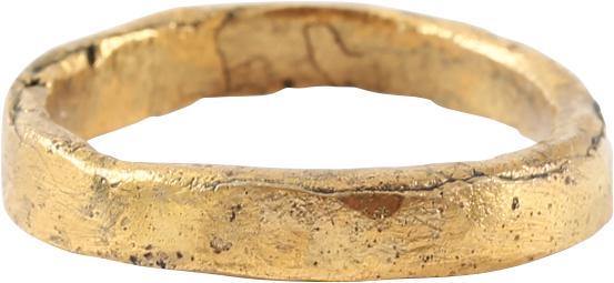  - ANCIENT VIKING WEDDING RING C.850-1050 AD SIZE 7 3/4 (6538984915118)