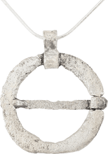 VIKING PROTECTIVE BROOCH NECKLACE, 10th CENTURY AD - Picardi Jewelry