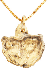 FINE VIKING HEART PENDANT NECKLACE 900-1050 AD - Picardi Jewelry