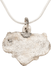 LARGE VIKING HEART PENDANT NECKLACE, 9TH-10TH CENTURY AD - Picardi Jewelry