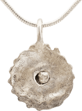 ROMAN WHEEL OF FORTUNE AMULET NECKLACE, 2ND-5TH CENTURY AD - Picardi Jewelry