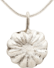 ROMAN WHEEL OF FORTUNE AMULET NECKLACE, 3RD-6TH CENTURY AD - Picardi Jewelry
