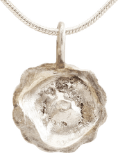 ROMAN WHEEL OF FORTUNE AMULET NECKLACE, 3RD-6TH CENTURY AD - Picardi Jewelry