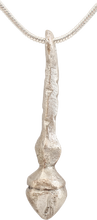 ANCIENT ROMAN SHELL PENDANT NECKLACE, C.100-400 AD - Picardi Jewelry