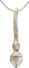 ANCIENT ROMAN SHELL PENDANT NECKLACE, C.100-400 AD - Picardi Jewelry