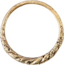 FINE VIKING ROPED OR TWIST WEDDING RING C.866-1067 AD, SIZE 10 1/2 - Picardi Jewelry