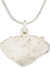 CLASSIC VIKING HEART PENDANT NECKLACE, 9th-10th CENTURY AD - Picardi Jewelry