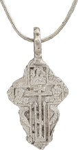 EASTERN EUROPEAN CHRISTIAN CROSS NECKLACE - Picardi Jewelry