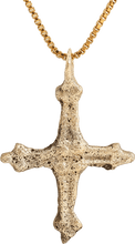 FINE EARLY CHRISTIAN CONVERT’S CROSS NECKLACE, 9th-11th CENTURY AD - Picardi Jewelry