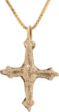 FINE EARLY CHRISTIAN CONVERT’S CROSS NECKLACE, 9th-11th CENTURY AD - Picardi Jewelry