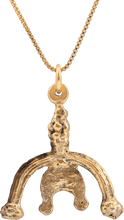 SUPERB VIKING LUNAR PENDANT NECKLACE, 9th-10th CENTURY - Picardi Jewelry
