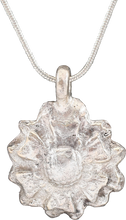 ROMAN/MEDIEVAL WHEEL OF FORTUNE AMULET NECKLACE, 5TH-7TH CENTURY AD - Picardi Jewelry