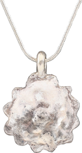 ROMAN/MEDIEVAL WHEEL OF FORTUNE AMULET NECKLACE, 5TH-7TH CENTURY AD - Picardi Jewelry