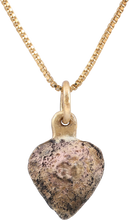 FINE VIKING HEART PENDANT, 10TH-11TH CENTURY AD - Picardi Jewelry