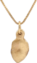 GOOD VIKING HEART PENDANT NECKLACE, 9th-10th CENTURY AD - Picardi Jewelry