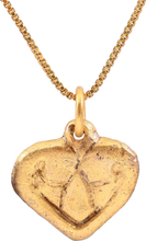 VIKING HEART PENDANT C.1000 AD - Picardi Jewelry