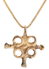 FRENCH QUATRAFOIL PENDANT, C. 1500 - Picardi Jewelry