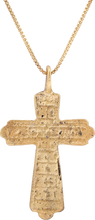 ELEGANT EASTERN EUROPEAN CHRISTIAN CROSS, 17th-18th CENTURY - Picardi Jewelry