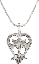 SCANDINAVIAN WOMAN'S PENDANT C.1100-1300 AD - Picardi Jewelry