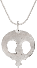 VIKING LUNAR PENDANT NECKLACE - Picardi Jewelry